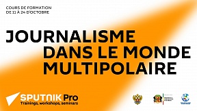О запуске цикла вебинаров для конголезских журналистов в рамках партнерства между "SPUTNIK" и "La Nouvelle Republique"