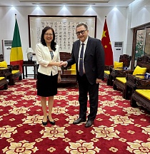 Rencontre avec S.E.Mme LI Yan, Ambassadeur de la République Populaire de Chine en République du Congo