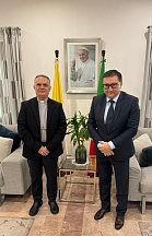  Rencontre avec S.E.M. S.E.M. Javier HERRERA CORONA, Nonce Apostolique en République du Congo 