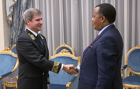 Audience de SEM Géorguy TCHEPIK, Ambassadeur de Russie en République du Congo auprès de SEM Denis SASSOU-NGUESSO, Président de la République du Congo