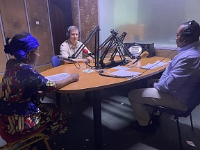 Interview accordée à la radio nationale congolaise «RadioCongo»