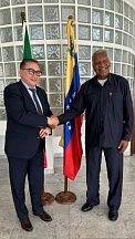 Rencontre avec S.E.M. Anibal José MARQUEZ MUNOZ, Ambassadeur de la République Bolivarienne de Venezuela en République du Congo