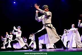 Concert du groupe d’Etat de dance académique «Vaïhach» à Brazzaville