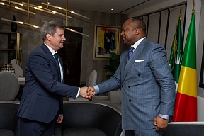 Rencontre avec SEM Denis Christel SASSOU-NGUESSO, Ministre de la coopération internationale et de la promotion du partenariat public-privé de la République du Congo